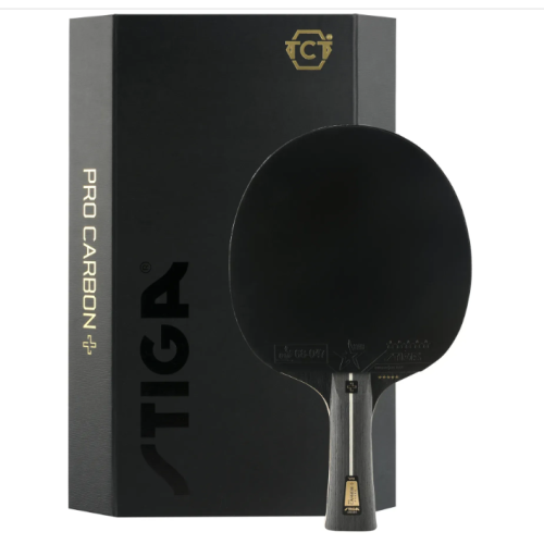 Купить Ракетка для настольного тенниса  Stiga Pro Carbon Plus 5 Star FL (1215-2820-01) в Киеве - фото №1